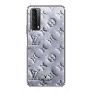 Текстурный Чехол Louis Vuitton для Хуавей П Смарт 2021 (Белый ЛВ)