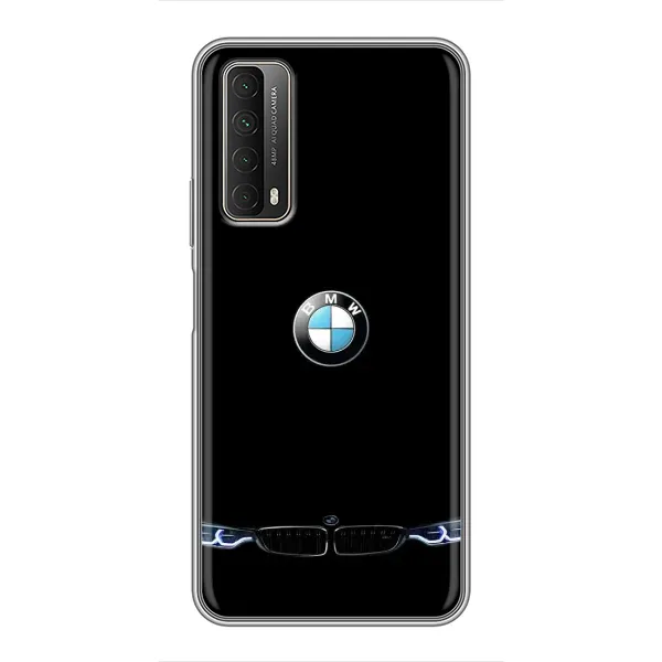 Чехол с рисунком «Черный BMW» для Huawei P Smart 2021 Чехол с рисунком «Черный BMW» для Huawei P Smart 2021