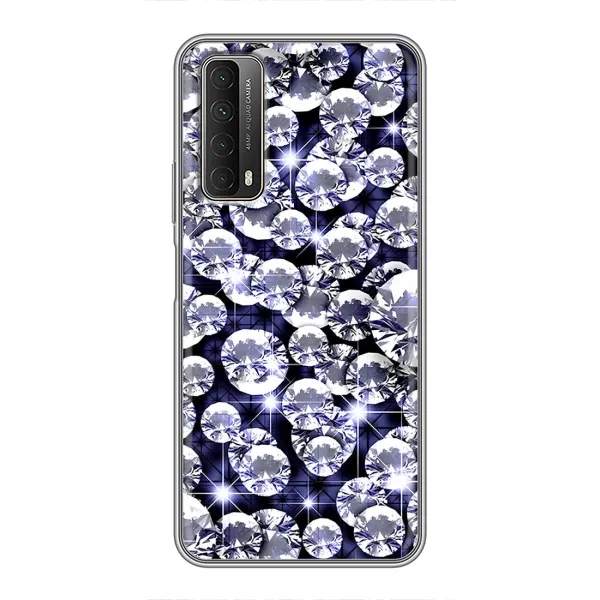 Чехол с рисунком «Бриллианты» для Huawei P Smart 2021