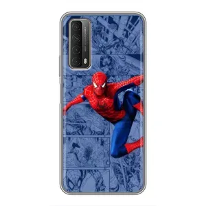 Силиконовый Чехол для Huawei P Smart 2021 (Человек Паук)