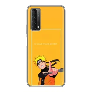 Чехлы с принтом Наруто на Huawei P Smart 2021 (Даттебаё)