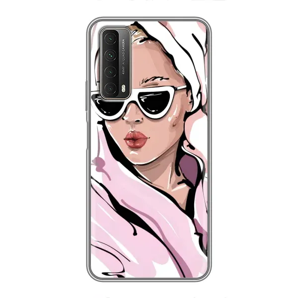 Чехол с рисунком «Девушка в халате» для Huawei P Smart 2021