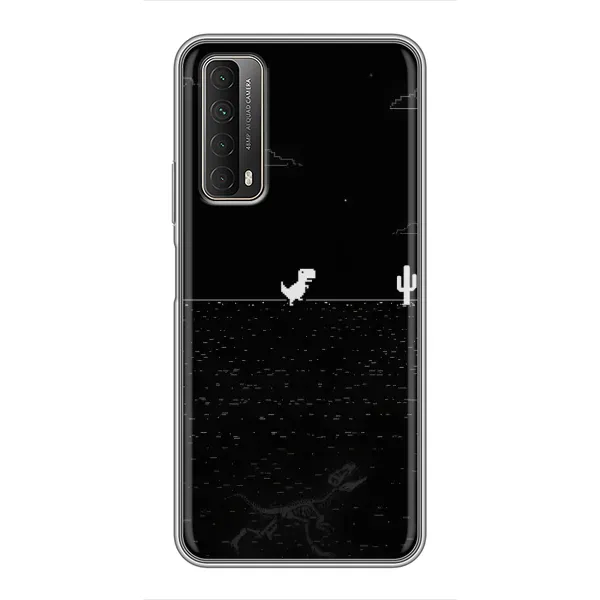 Чехол с рисунком «Динозаврик» для Huawei P Smart 2021