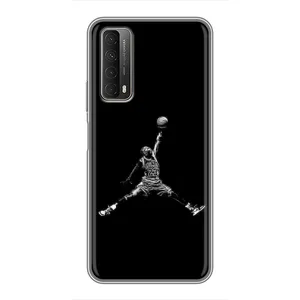 Силиконовый Чехол Nike Air Jordan на Хуавей П Смарт 2021 (Джордан)