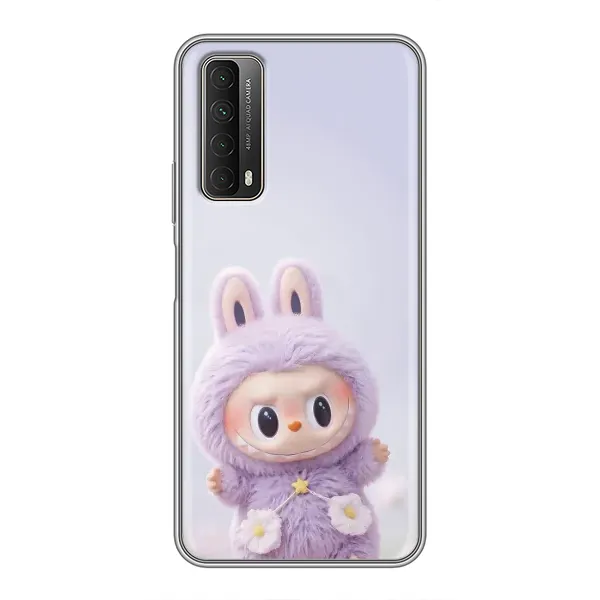 Чехол с рисунком «Фиолетовый Лабубу» для Huawei P Smart 2021 Чехол с рисунком «Фиолетовый Лабубу» для Huawei P Smart 2021