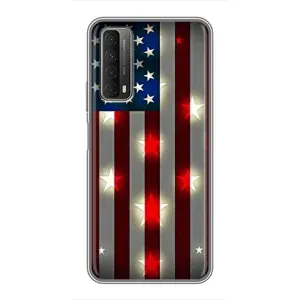 Чехол Флаг USA для Huawei P Smart 2021 (Флаг США 2)