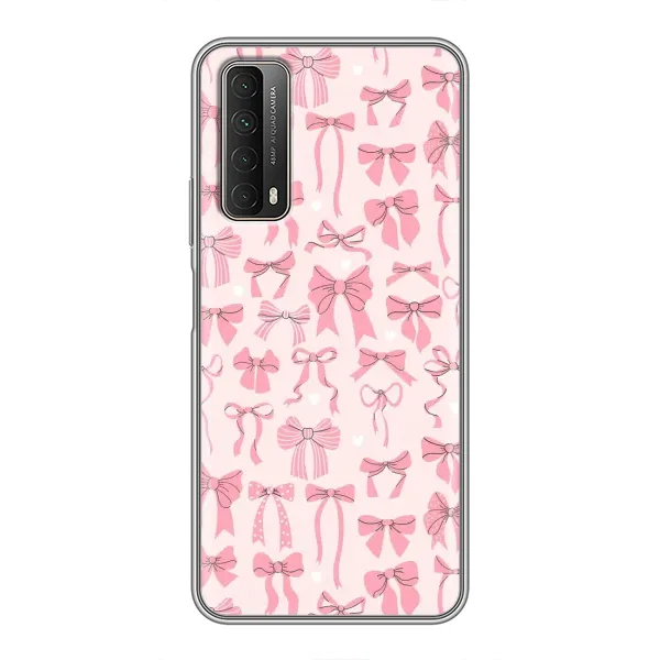 Чехол с рисунком «Фон бантики» для Huawei P Smart 2021 Чехол с рисунком «Фон бантики» для Huawei P Smart 2021