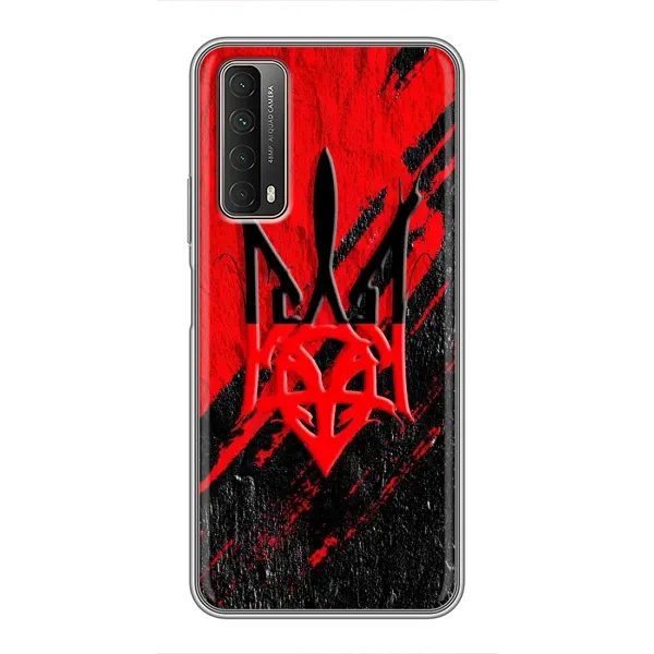 Чехол с рисунком «Герб в цвете УПА» для Huawei P Smart 2021 Чехол с рисунком «Герб в цвете УПА» для Huawei P Smart 2021