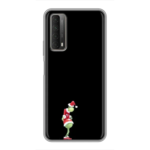 Чехол с рисунком «Гринч на чорном» для Huawei P Smart 2021
