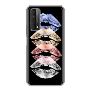 Чехол Стильные девушки на Huawei P Smart 2021 (Губы)