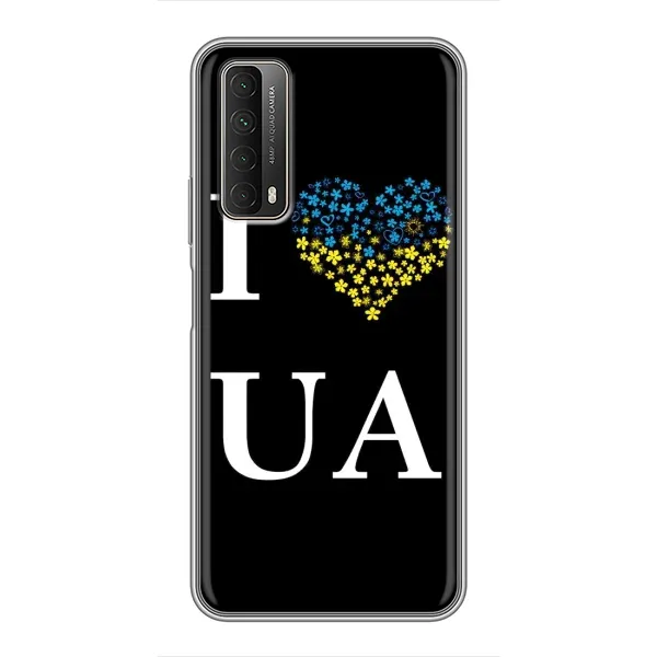 Чехол с рисунком «I Love UA» для Huawei P Smart 2021 Чехол с рисунком «I Love UA» для Huawei P Smart 2021