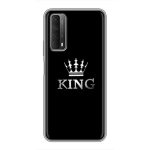 Чехол (Корона на чёрном фоне) для Хуавей П Смарт 2021 (KING)