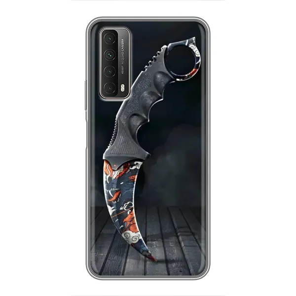 Чехол с рисунком «Кинжал КС ГО» для Huawei P Smart 2021