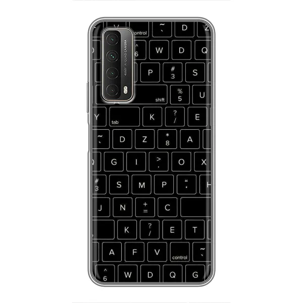 Чехол с рисунком «Клавиатура» для Huawei P Smart 2021