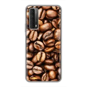 Чехол с изображением вкусной еды для Huawei P Smart 2021 (Кофе)