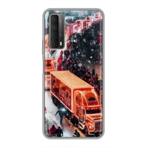 Чехлы на Новый Год Huawei P Smart 2021 (Кока Кола)