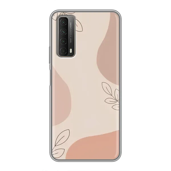 Чехол с рисунком «Коричневый фон» для Huawei P Smart 2021 Чехол с рисунком «Коричневый фон» для Huawei P Smart 2021