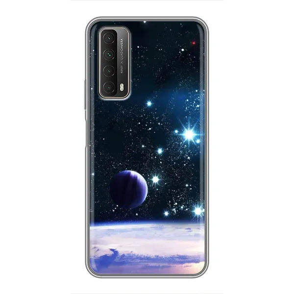 Чехол с рисунком «Космический вид» для Huawei P Smart 2021