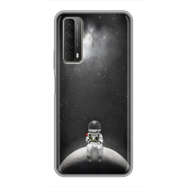 Чехол с рисунком «Космонавт романтик» для Huawei P Smart 2021 Чехол с рисунком «Космонавт романтик» для Huawei P Smart 2021