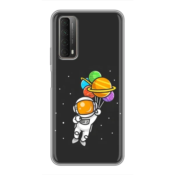 Чехол с рисунком «Космонавт с шариками» для Huawei P Smart 2021 Чехол с рисунком «Космонавт с шариками» для Huawei P Smart 2021