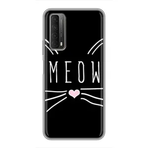 Бампер з зображенням Котиків для Хуавей П Смарт 2021 (КОТИК MEOW)