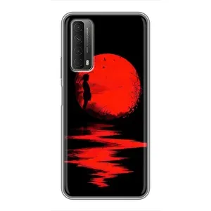 Літній Чохол на Huawei P Smart 2021 (Червоний Захід сонця)