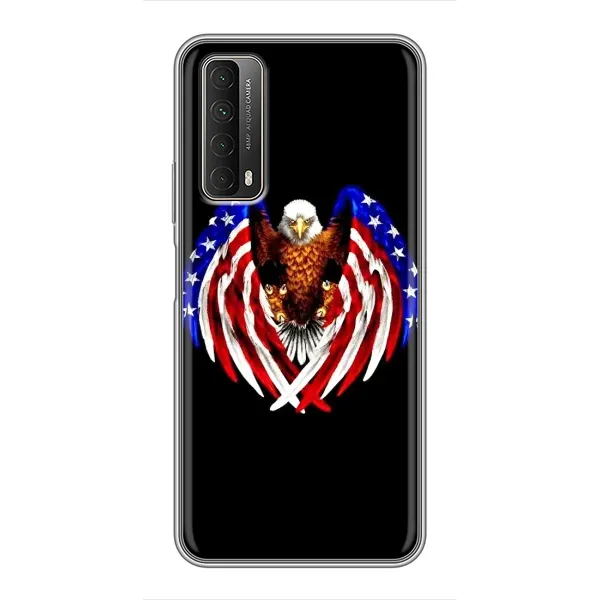 Чехол с рисунком «Крылья США» для Huawei P Smart 2021