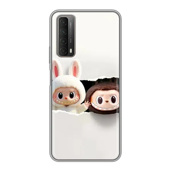 Чехол с рисунком «Фигурки Labubu» для Huawei P Smart 2021 Чехол с рисунком «Фигурки Labubu» для Huawei P Smart 2021