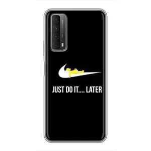 Силиконовый Чехол на Huawei P Smart 2021 с картинкой Nike (Later)