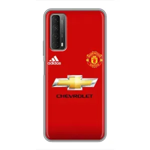 Силиконовые Чехлы принт Футбол на Huawei P Smart 2021 (Man United)