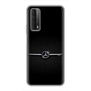 Силиконовый бампер с картинкой машины на Huawei P Smart 2021 (Mercedes)