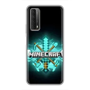 Чехол майнкрафт для Huawei P Smart 2021 (MineCraft 2)