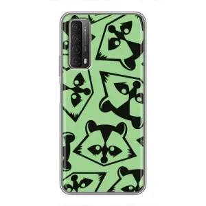 Силіконовий Чохол з Энотами на Huawei P Smart 2021 (Мордочки Єнота)