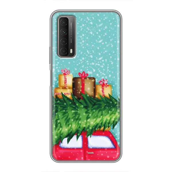 Чехол с рисунком «Новогодние подарки» для Huawei P Smart 2021 Чехол с рисунком «Новогодние подарки» для Huawei P Smart 2021