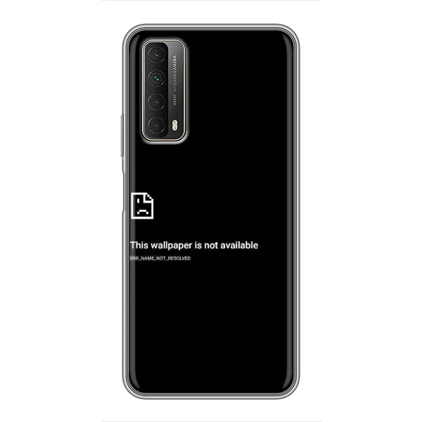 Чехол с рисунком «Ошибка» для Huawei P Smart 2021