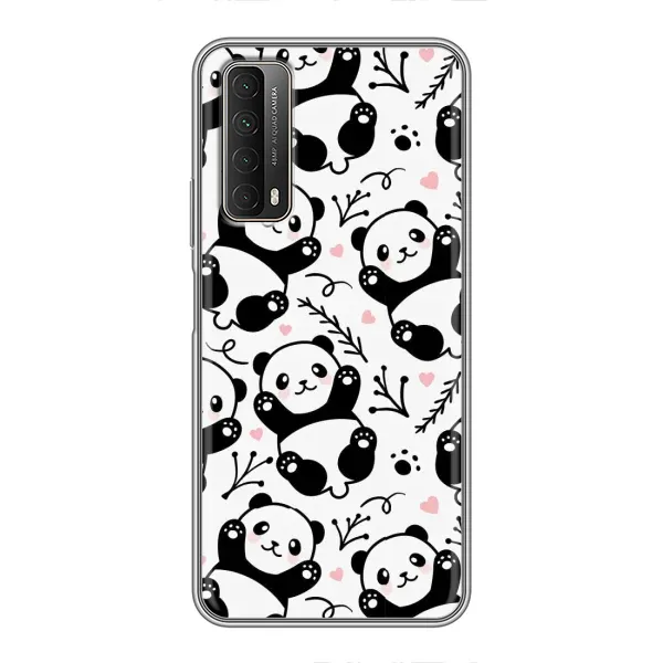 Чехол с рисунком «Пандочки» для Huawei P Smart 2021