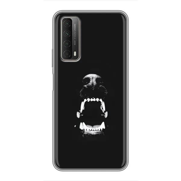Чехол с рисунком «Пасть добермана» для Huawei P Smart 2021