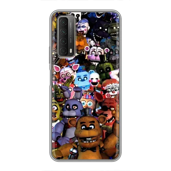Чехол с рисунком «Персонажи Фредди» для Huawei P Smart 2021
