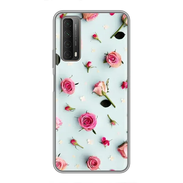 Чехол с рисунком «Разные цветы» для Huawei P Smart 2021 Чехол с рисунком «Разные цветы» для Huawei P Smart 2021