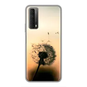 Силиконовый Чехол с одуванчиками на Huawei P Smart 2021 (Роздумаханый одуванчик)