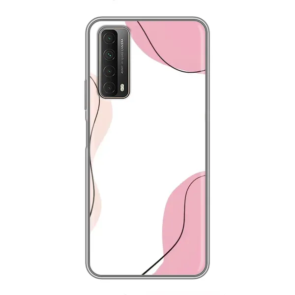 Чехол с рисунком «Розовый фон» для Huawei P Smart 2021 Чехол с рисунком «Розовый фон» для Huawei P Smart 2021
