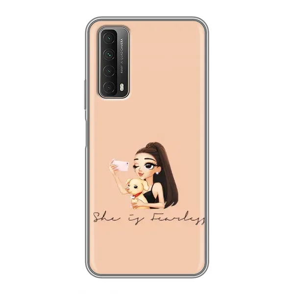 Чехол с рисунком «С собакой» для Huawei P Smart 2021