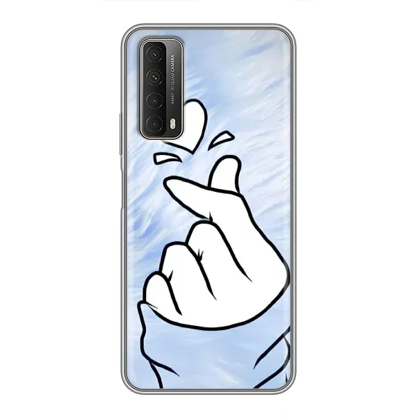 Чехол с рисунком «Сердечка знак» для Huawei P Smart 2021 Чехол с рисунком «Сердечка знак» для Huawei P Smart 2021