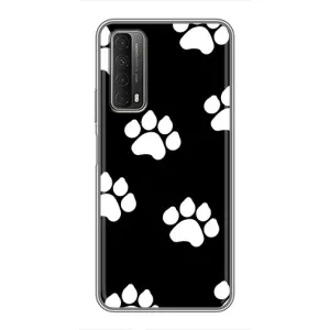 Бампер для Huawei P Smart 2021 з картинкою "Песики" (Сліди собак)