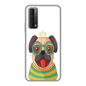 Бампер для Huawei P Smart 2021 з картинкою "Песики" (Собака Король)