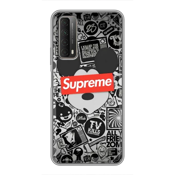 Чехол с рисунком «Supreme Маус» для Huawei P Smart 2021
