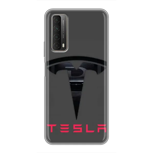 Чехол с рисунком «Logo TESLA» для Huawei P Smart 2021 Чехол с рисунком «Logo TESLA» для Huawei P Smart 2021