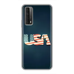 Чехол Флаг USA для Huawei P Smart 2021 (USA)