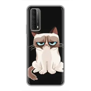 Чохол на тематику: Коти для Huawei P Smart 2021 (Погляд кота)