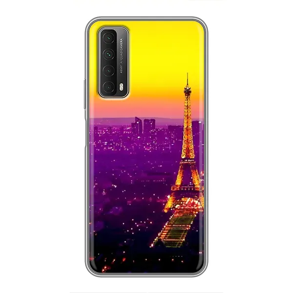 Чехол с рисунком «Яркая башня» для Huawei P Smart 2021